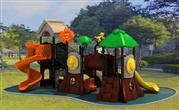 QTL-TH05101-Outdoor play equipment 户外森林滑梯