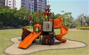 QTL-CS08201-Outdoor play equipment  户外海盗滑梯