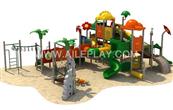 Outdoor playground QTL-JA10008 户外森林滑梯