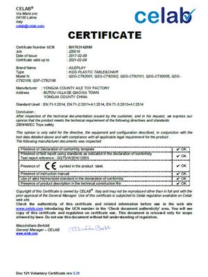 J20619 chairs CE certificate-2